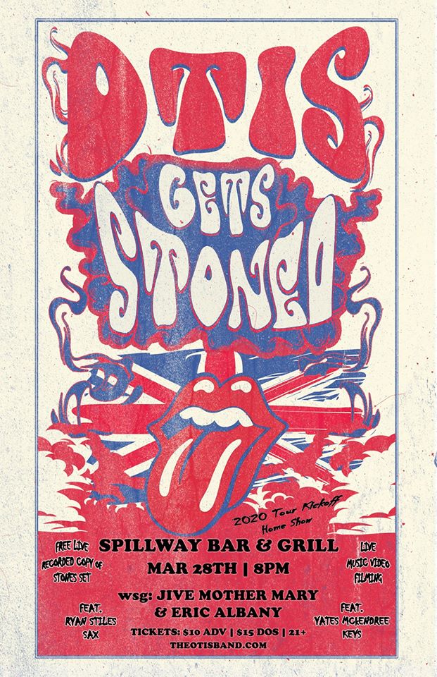 OTIS Gets Stoned Home Show Poster 2020